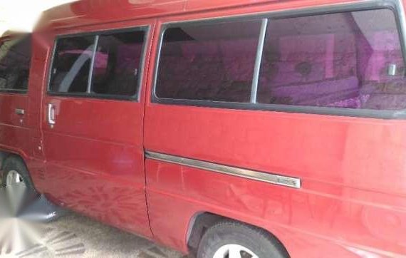 FOR SALE 1993 Mitsubishi L300 Van car Ruby red color