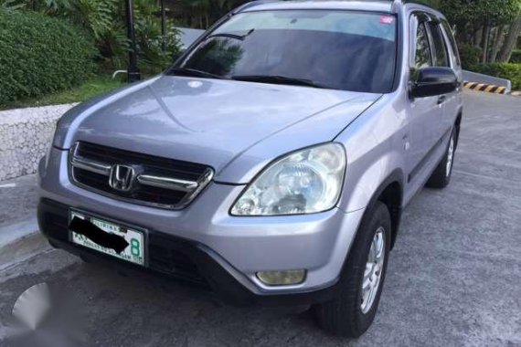 2002 Honda CRV Automatic Silver For Sale