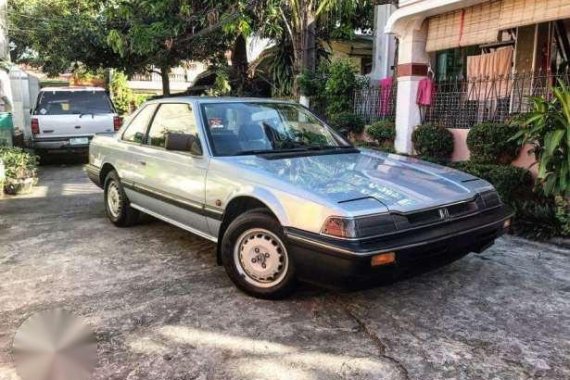 1983 Honda Prelude MT Silver Coupe For Sale