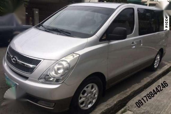 2009 Hyundai Grand Starex VGT CRDi Silver 