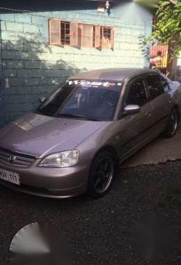 Honda Civic Vti-s 2002 Beige MT For Sale