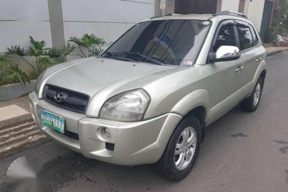 2008 Hyundai Tucson CRDi AT Silver For Sale