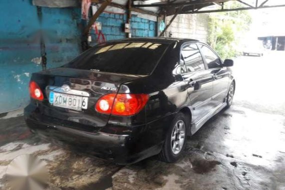 Toyota Corolla Altis G 2002 AT Black For Sale