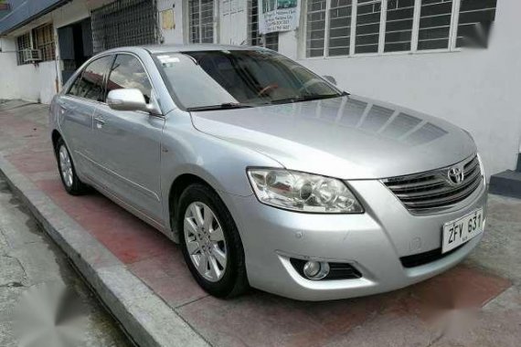 Toyota Camry 2007 2.4V Silver AT For Sale