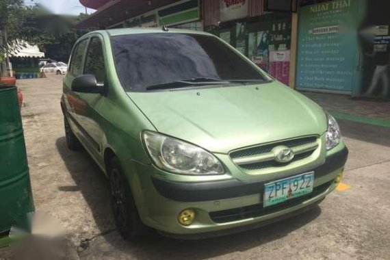 Hyundai Getz 2008 MT Green For Sale