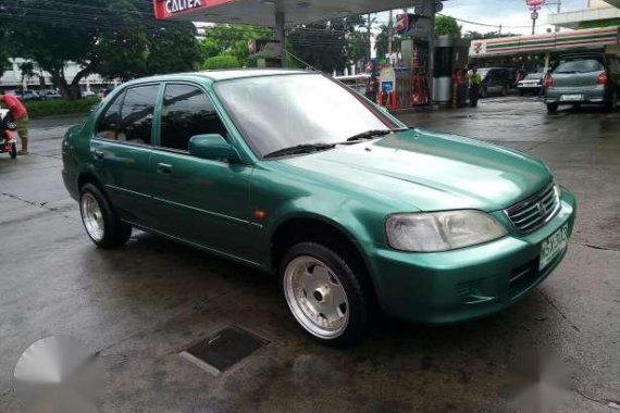 Honda City Type Z 2001 MT Green For Sale