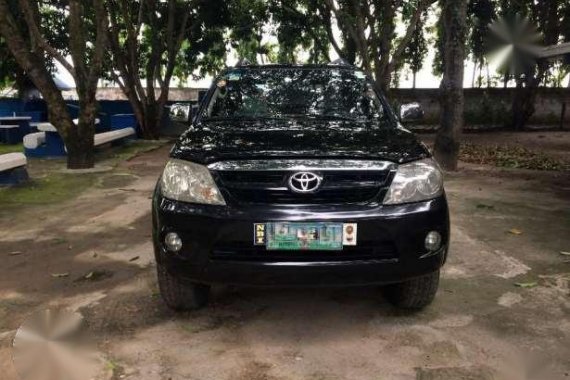 2006 Toyota Fortuner 2.5 G D4D Black AT 