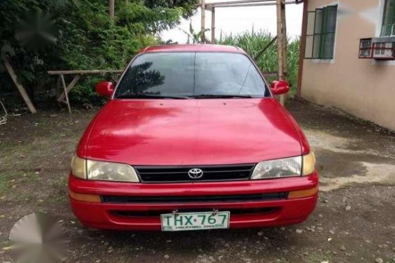Toyota Corolla GLi 1993 Red AT For Sale