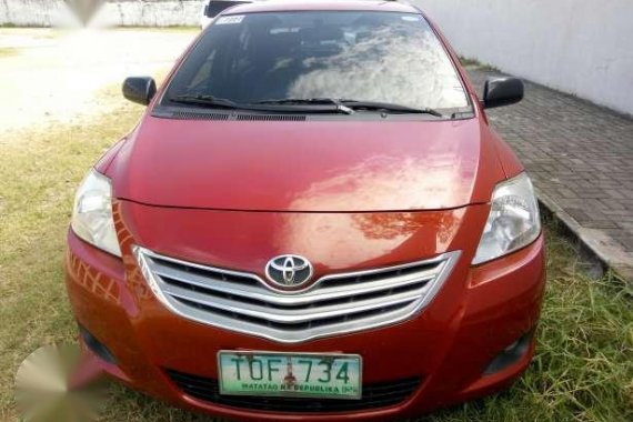 Toyota Vios J 2012 Manual Red For Sale