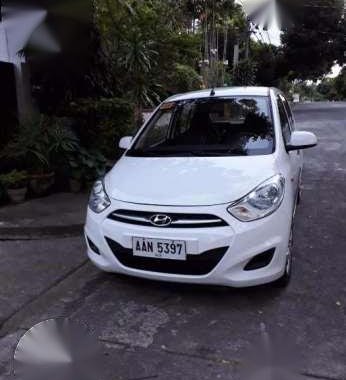 2014 Hyundai I-10 Manual White For Sale