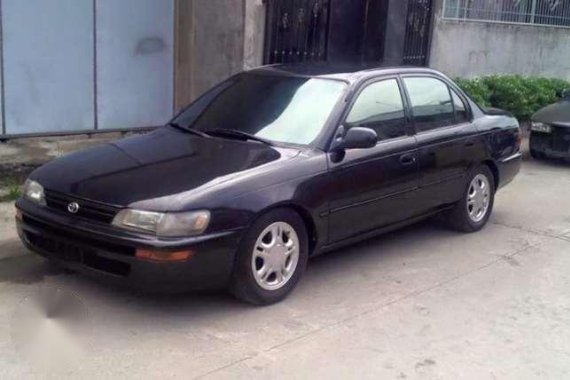 Toyota Corolla XE 1994 Black MT For Sale