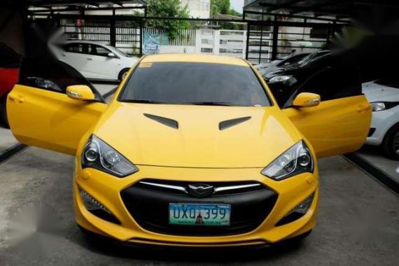 2013 Hyundai Genesis 2.0 MT Yellow For Sale