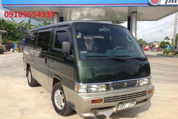 2003 Nissan Urvan diesel van blue for sale 