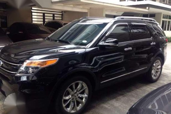 Ford Explorer 2012 4x4 Black AT For Sale