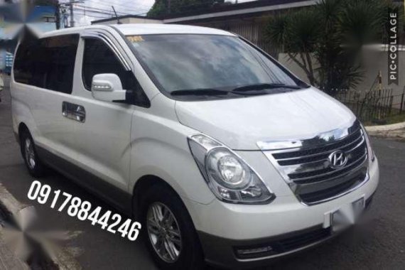 2014 Hyundai Starex CRDi VGT AT White 