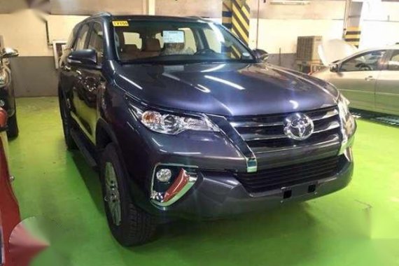 New 2017 Toyota Fortuner G 4x2  MT Gray 