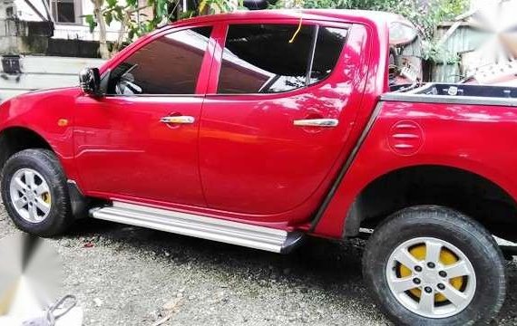 Mitsubishi Strada Glx 2008 4x2 MT Red 