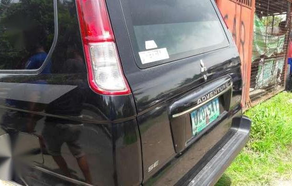 Mitsubishi Adventure Glx SE 2013 Black MT 