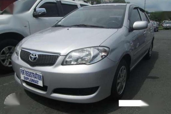 2006 Toyota Vios 1.3E MT Silver For Sale