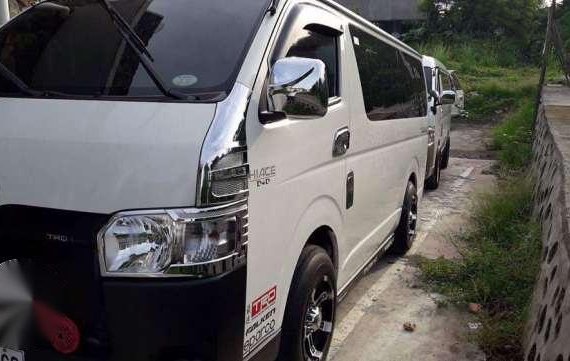 Toyota hiace assume balance