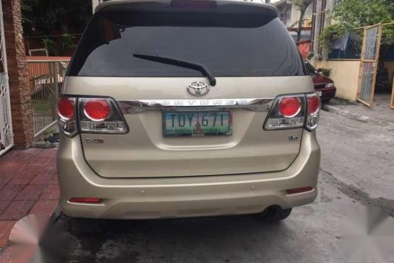 Fortuner 2012 g diesel good as new for sale