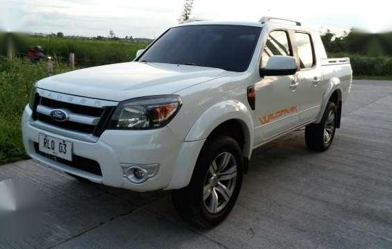 Ford Ranger Wildtrak 2010 MT White For Sale