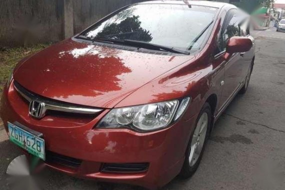 Honda Civic FD 1.8S 2006 AT Red For Sale
