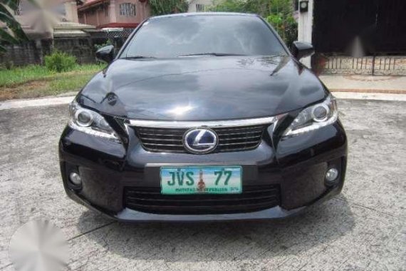 2012 Lexus CT200H AT Black For Sale