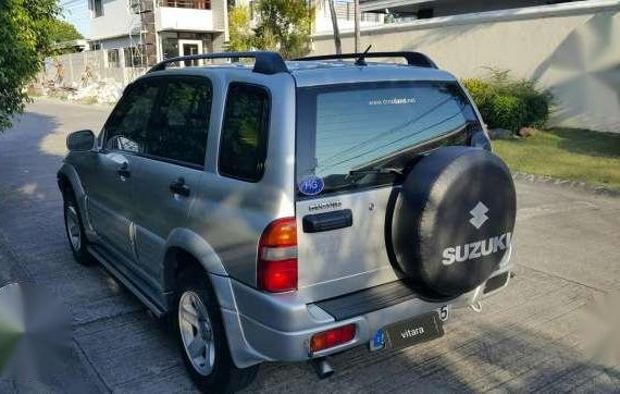 Susuki Grand Vitara 2002 AT Silver For Sale