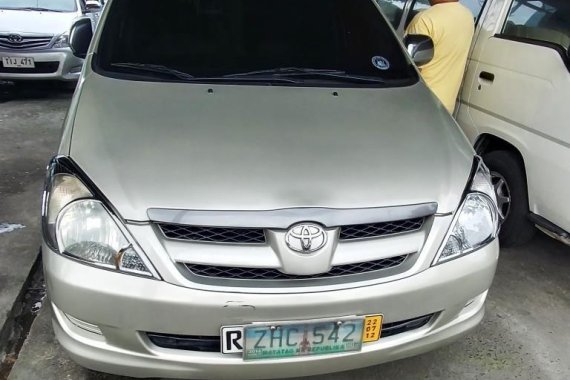 Toyota Innova 2007 Diesel Manual Silver
