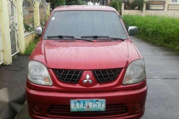 2005 Mitsubishi Adventure MT Red For Sale