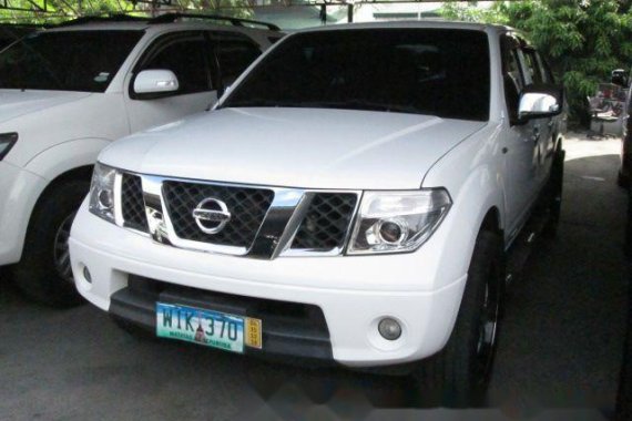 2013 Nissan Navara LE Diesel Manual White for sale 