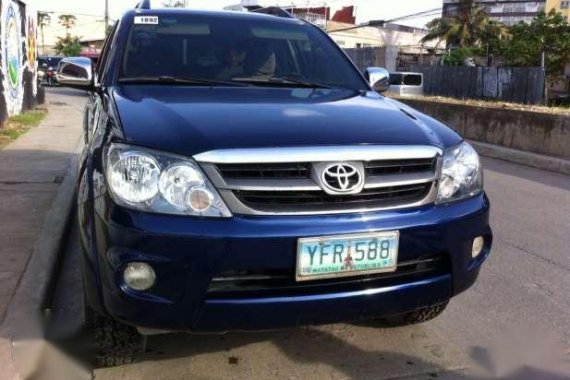 2007 Toyota Fortuner diesl montero adventure innova altera