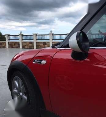 Mini Cooper S 2002 Red Manual For Sale