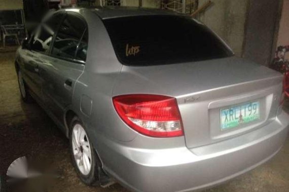 Fresh KIA Rio 2004 MT Silver For Sale