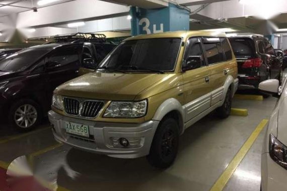 mitsubishi adventure 2002 SS gas manual