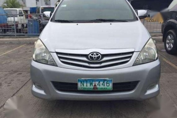 Toyota Innova G 2010 2.5 MT Silver For Sale