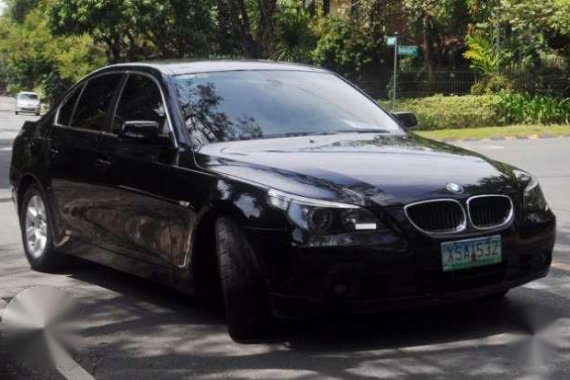 BMW Sedan 525i 2005 AT Black For Sale