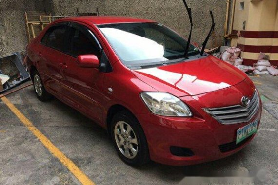 Toyota Vios 2011 Red for sale