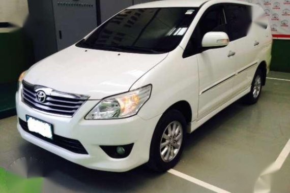 2013 Toyota Innova AT Gas White