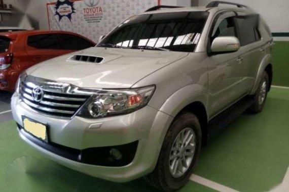 2013 Toyota Fortuner G 4x2 AT Silver For Sale