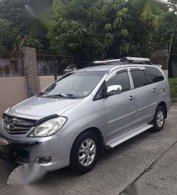 Toyota Innova E 2010 MT Silver For Sale