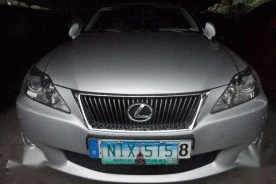 Fresh Lexus IS300 2010 AT Silver For Sale