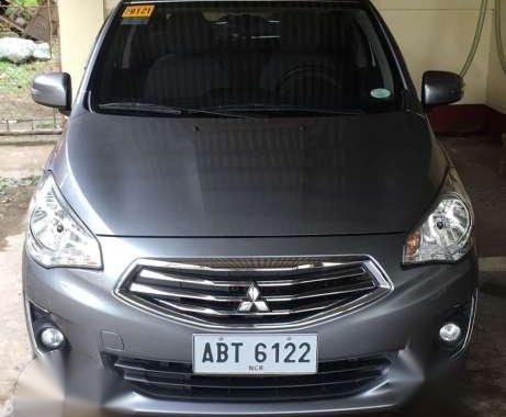 2015 Mitsubishi Mirage G4 GLS CVT Gray 