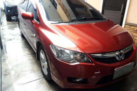 Honda Civic 1.8S 2009 MT Orange For Sale