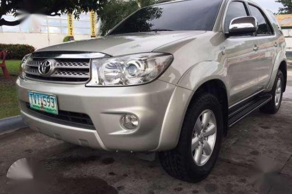 Toyota Fortuner G 2011 AT D4D Diesel Engine 4x2