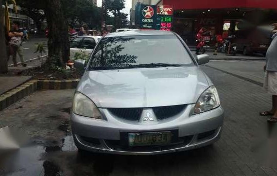 2007 Mitsubishi Lancer GLX MT Silver For Sale