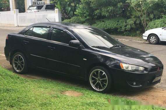 Mitsubishi Lancer Ex 2010 sedan black for sale 