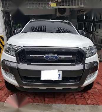 2016 Ford Ranger Wildtrak 2.2L 4x2 AT White 