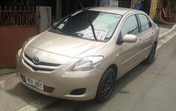 Toyota Vios 2009 1.3E MT Beige For Sale